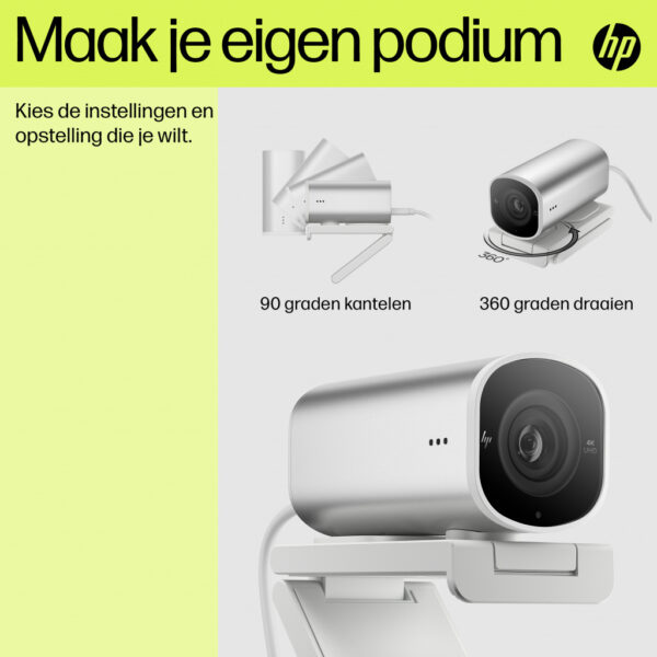 HP 960 4K Streaming Webcam - Afbeelding 8
