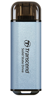 Transcend ESD300C 1 TB USB Type-C Blauw