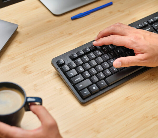 Trust Ody II toetsenbord Kantoor RF Draadloos QWERTY Amerikaans Engels Zwart - Afbeelding 5