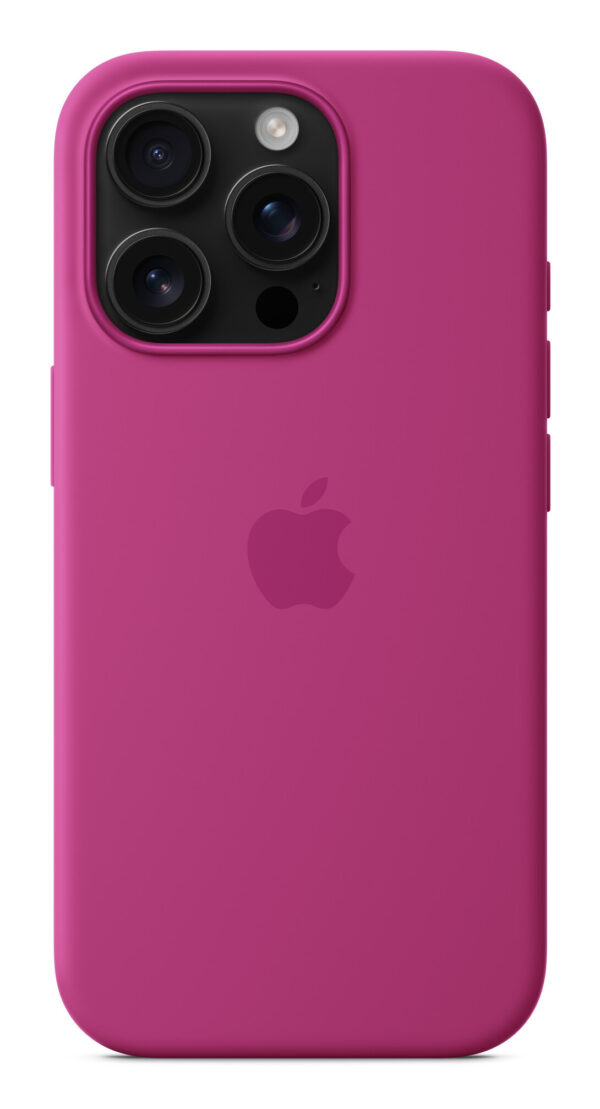 Apple Siliconenhoesje met MagSafe voor iPhone 16 Pro - Fuchsia - Afbeelding 5