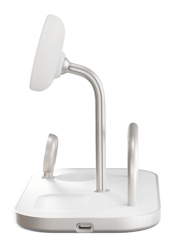 ZENS ZEDC29W/00 oplader voor mobiele apparatuur Hoofdtelefoons, Smartphone, Smartwatch Zilver, Wit AC, USB Draadloos opladen Sne - Afbeelding 4
