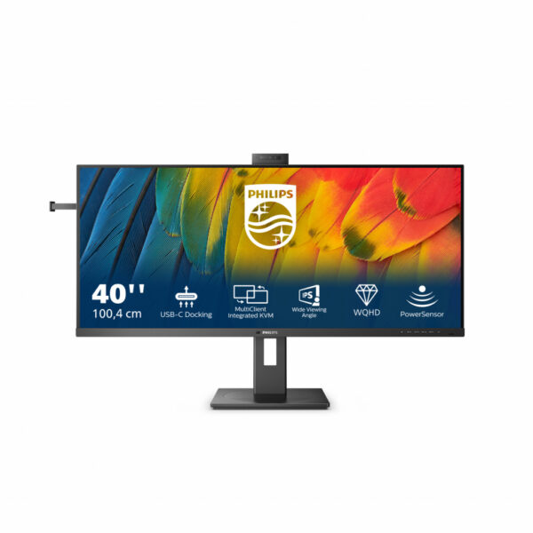 Philips 5000 series 40B1U5601H/00 computer monitor 101,6 cm (40") 3440 x 1440 Pixels Wide Quad HD LCD Zwart - Afbeelding 9
