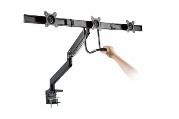 Gembird MA-DA3-03 flat panel bureau steun 68,6 cm (27") Zwart - Afbeelding 6