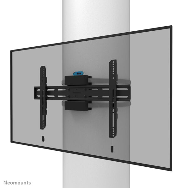 Neomounts WL30S-910BL16 TV-pilaarsteun 40-75" - vlak - vergrendelbaar - diam. 25-100 cm - portrait