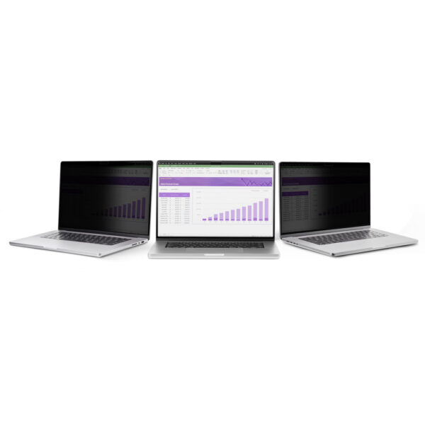 StarTech.com 15-inch MacBook Air 2023/2024 Laptop Privacy Filter, Anti-Glans Security Filter, Verwijderbaar en Omkeerbaar, Magne - Afbeelding 2