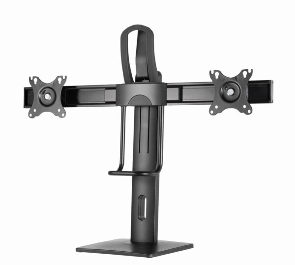 Gembird MS-D2-01 flat panel bureau steun 68,6 cm (27") Zwart - Afbeelding 3
