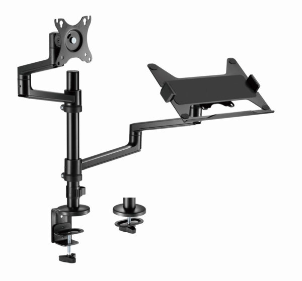 Gembird MA-DA-04 flat panel bureau steun 81,3 cm (32") Zwart - Afbeelding 2
