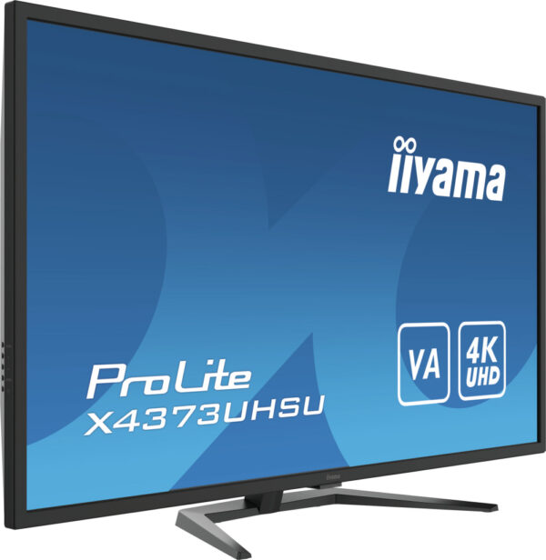 iiyama ProLite X4373UHSU-B1 computer monitor 108 cm (42.5") 3840 x 2160 Pixels 4K Ultra HD Zwart - Afbeelding 3