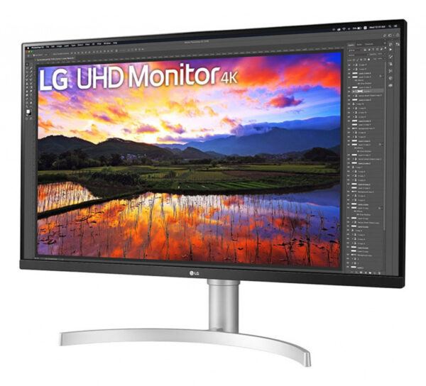 LG 32UN650K-W computer monitor 81,3 cm (32") 3840 x 2160 Pixels 4K Ultra HD LED Wit - Afbeelding 2