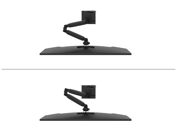 Neomounts DS60-600BL1 Monitorarm 10-32" - Quick-fix - 180°-stop - Afbeelding 7