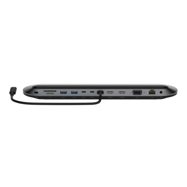 Belkin INC014BTSGY laptop dock & poortreplicator Bedraad USB 3.2 Gen 2 (3.1 Gen 2) Type-C Zwart, Grijs - Afbeelding 2