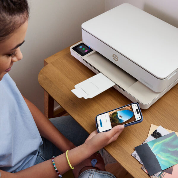 HP ENVY 6120e Wireless All-in-One Kleur Printer, Instant Ink; Foto's printen - Afbeelding 9
