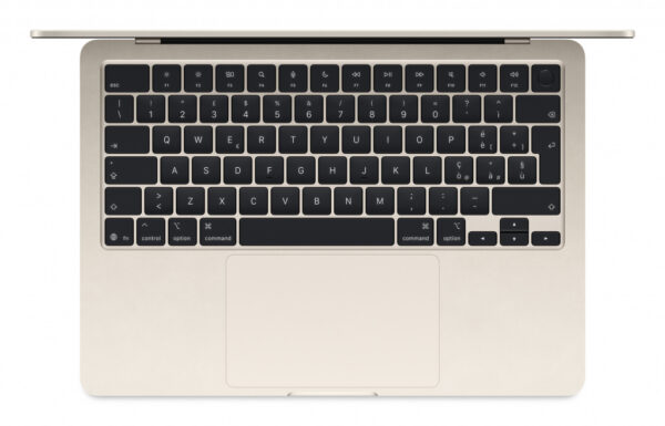 Apple MacBook Air Apple M M4 Laptop 34,5 cm (13.6") 24 GB 512 GB SSD Wi-Fi 6E (802.11ax) macOS Sequoia Beige - Afbeelding 3