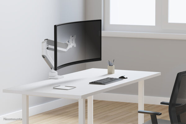 Neomounts DS70PLUS-450WH1 Monitorarm 17-49" - gasveer - Topfix - 180°-stop - Afbeelding 16