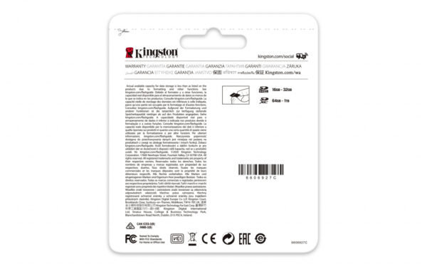 Kingston Technology Canvas Go! Plus 128GB microSDXC Canvas Go Plus 170R A2 U3 V30 kaart + ADP - Afbeelding 6