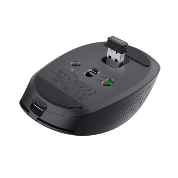 Trust Ozaa muis Kantoor Rechtshandig RF-draadloos + Bluetooth Optisch 3200 DPI - Afbeelding 5