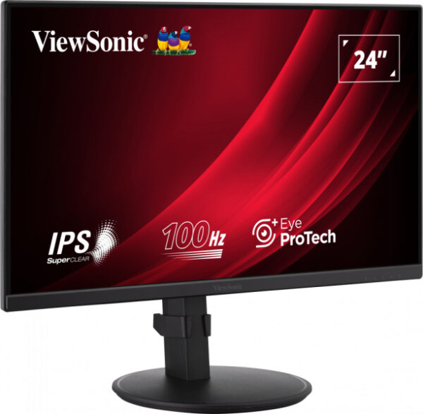 Viewsonic VG2408A-MHD computer monitor 61 cm (24") 1920 x 1080 Pixels Full HD LED Zwart - Afbeelding 5