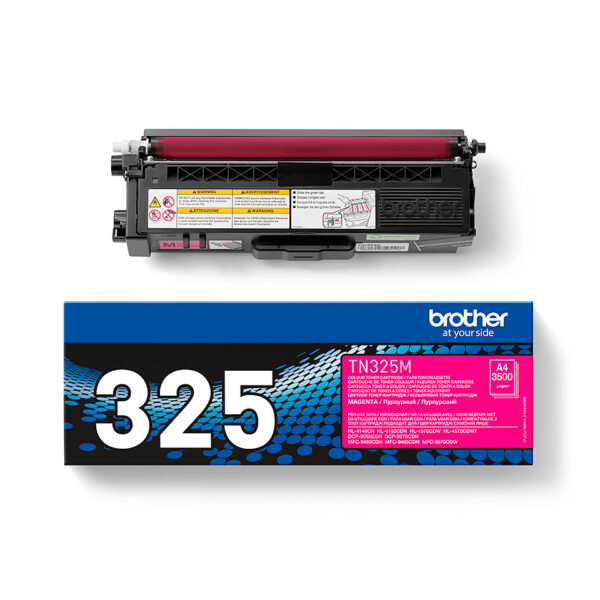 Brother TN-325M tonercartridge 1 stuk(s) Origineel Magenta - Afbeelding 4