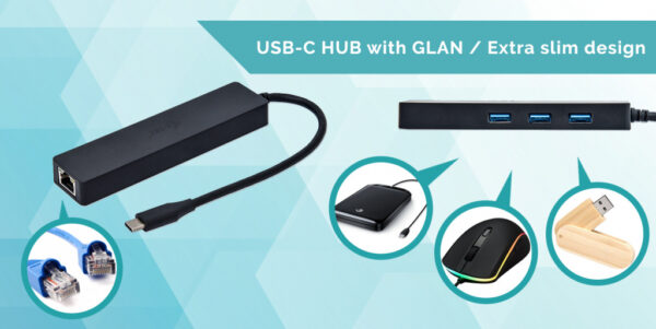 i-tec USB3.1 Type C SLIM HUB 3 Gigabit - Afbeelding 8