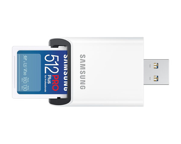 Samsung PRO Plus MB-SD512SB/WW flashgeheugen 512 GB SDXC UHS-I - Afbeelding 2