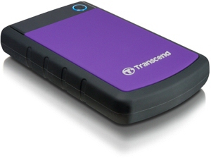 Transcend StoreJet TS1TSJ25H3P externe harde schijf 1 TB 5400 RPM 2.5" Micro-USB B 3.2 Gen 1 (3.1 Gen 1) Zwart, Paars