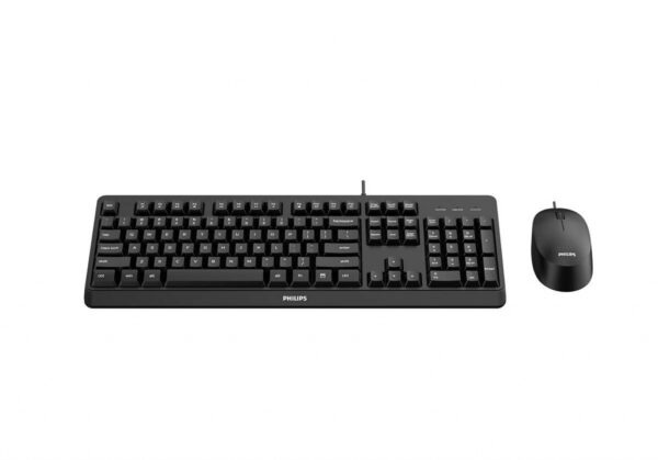 Philips 2000 series SPT6207BL/00 toetsenbord Inclusief muis Universeel USB QWERTY Engels Zwart - Afbeelding 3