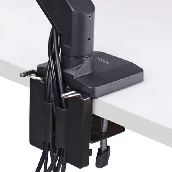 StarTech.com Crossbar Triple Monitor Arm voor Bureau, Tot Drie 27inch Schermen, VESA 75x75/100x100, Instelling Zonder Gereedscha - Afbeelding 7