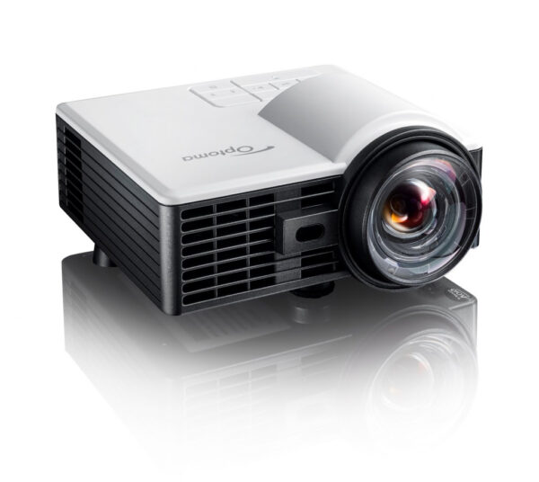 Optoma ML1050STi Projector met korte projectieafstand 535 ANSI lumens DLP WXGA (1280x800) 3D Zwart, Wit - Afbeelding 2