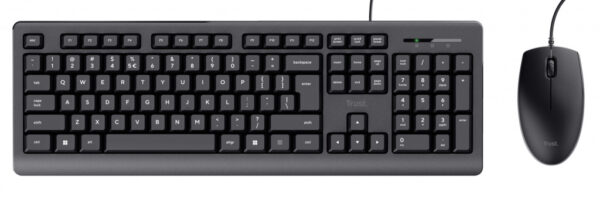 Trust Primo - Stille Keyboard en Muis set - Qwerty US - Afbeelding 4