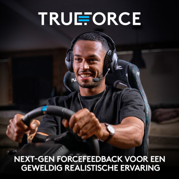 Logitech G G923 Zwart USB 2.0 Stuurwiel + pedalen Analoog/digitaal PC, PlayStation 4, PlayStation 5 - Afbeelding 9