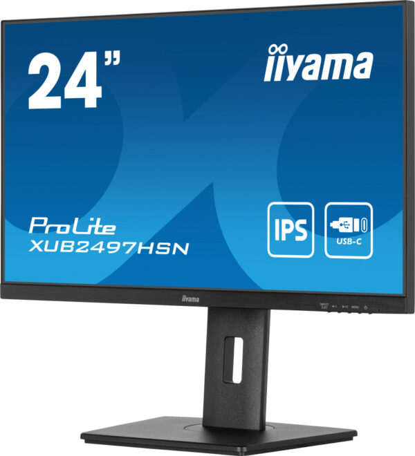 iiyama ProLite XUB2497HSN-B2 computer monitor 60,5 cm (23.8") 1920 x 1080 Pixels Full HD LED Zwart - Afbeelding 5