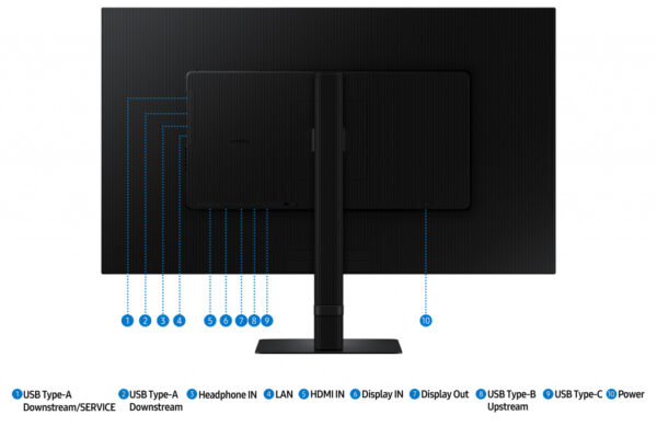 Samsung 32" ViewFinity S6 S60UD QHD Monitor - Afbeelding 15