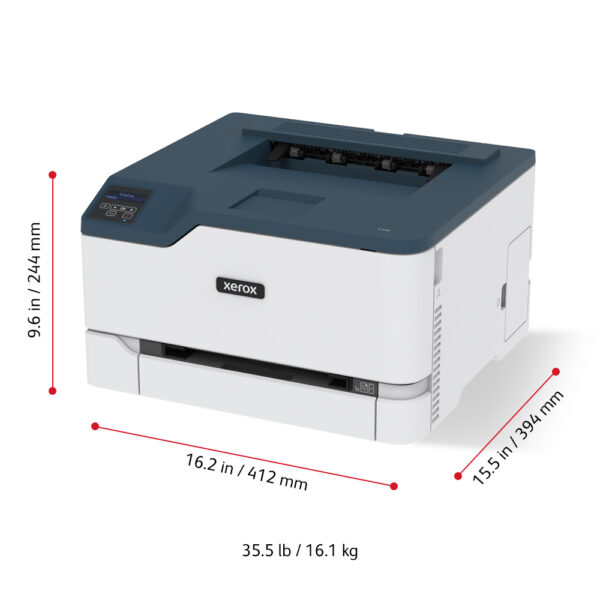 Xerox C230 A4 22 ppm draadloze dubbelzijdige printer PS3 PCL5e6/6 2 laden totaal 251 vel - Afbeelding 6