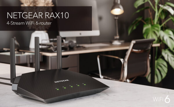 NETGEAR Nighthawk 4-Stream AX1800 WiFi 6 Router (RAX10) - Afbeelding 13