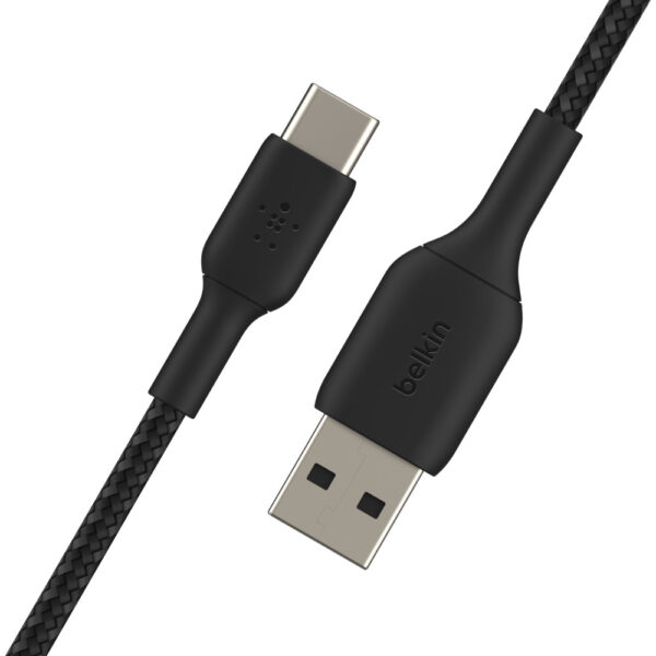 Belkin CAB002BT3MBK USB-kabel 3 m USB A USB C Zwart - Afbeelding 2