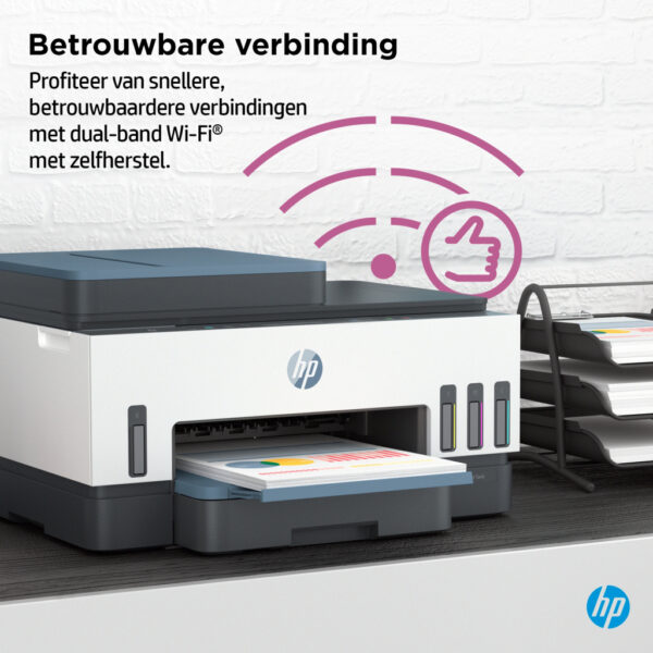 HP Smart Tank 7306 Draadloos All-in-One Kleur Printer, Dubbelzijdig printen; Kopieerapparaat, Scanner - Afbeelding 2