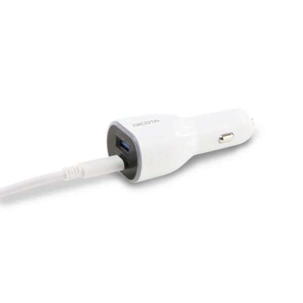 DICOTA D31932 oplader voor mobiele apparatuur Laptop, Smartphone, Tablet Wit Sigarettenaansteker Auto - Afbeelding 6