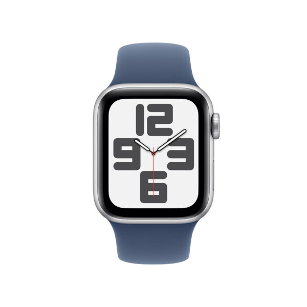 Apple Watch SE OLED 40 mm Digitaal 324 x 394 Pixels Touchscreen 4G Zilver Wifi GPS - Afbeelding 2
