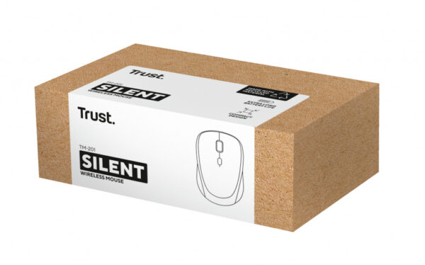 Trust TM-201 muis Kantoor Rechtshandig RF Draadloos Optisch 1600 DPI - Afbeelding 8