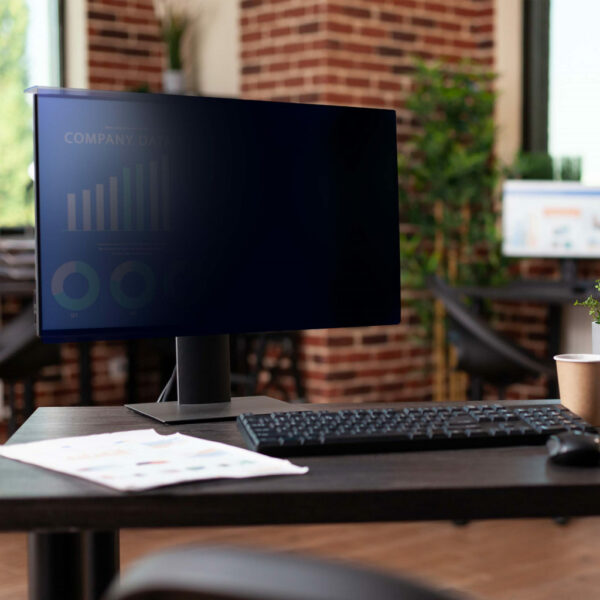 StarTech.com 24 inch 16:10 Computer Monitor Privacy Filter, Hangend Acryl Security Filter, Snel te installeren Privacy Screen, M - Afbeelding 7