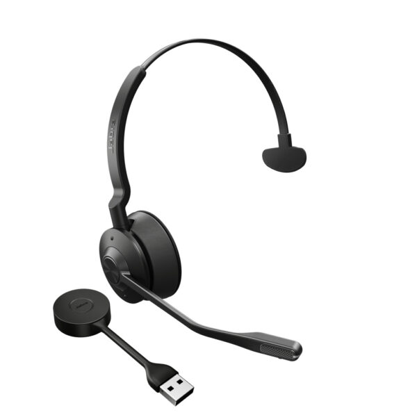 Jabra 9553-410-111 hoofdtelefoon/headset Draadloos Hoofdband Kantoor/callcenter Zwart, Titanium - Afbeelding 3
