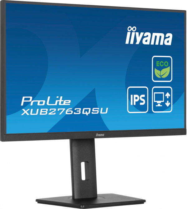 iiyama ProLite XUB2763QSU-B1 computer monitor 68,6 cm (27") 2560 x 1440 Pixels Full HD LED Zwart - Afbeelding 7