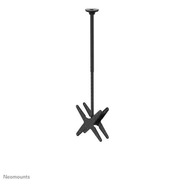 Neomounts FPMA-C340DBLACK Dual monitor/TV-beugel plafond 32-75" - h 106-156 cm - Afbeelding 8