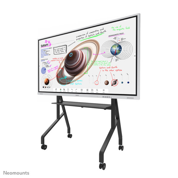 Neomounts FL50-525BL1 TV trolley 55-86" - snelle installatie - TÜV - Afbeelding 3