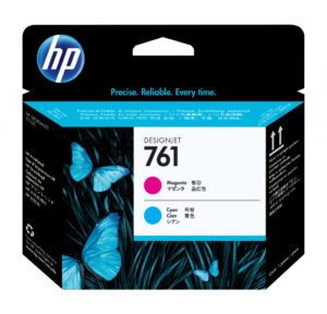 HP 761 magenta/cyaan DesignJet printkop