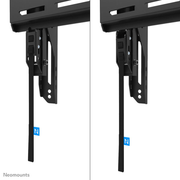 Neomounts WL35-750BL14 Heavy duty muurbeugel 32-75" - kantelbaar - vergrendelbaar - snelle installatie - TÜV - Afbeelding 12