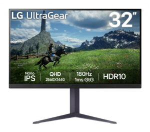 LG 32GS85Q-B computer monitor 80 cm (31.5") 2560 x 1440 Pixels Quad HD Zwart