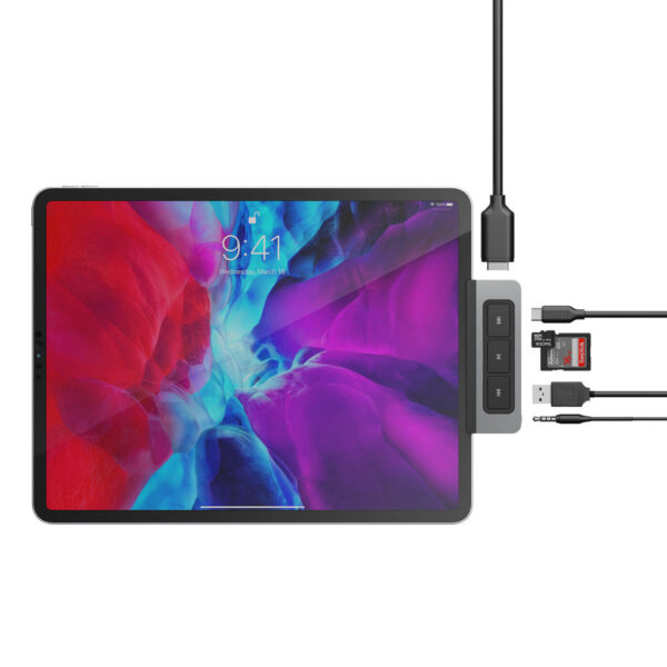 Targus HD449 interface hub USB Type-C 5000 Mbit/s Zilver - Afbeelding 5