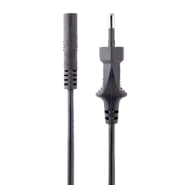 StarTech.com 2m Laptop Stroomkabel, EU Plug naar C7, 2.5A 250V, 18AWG, Laptop Vervangkabel, Printer Voedingkabel, Laptop Lader K - Afbeelding 2