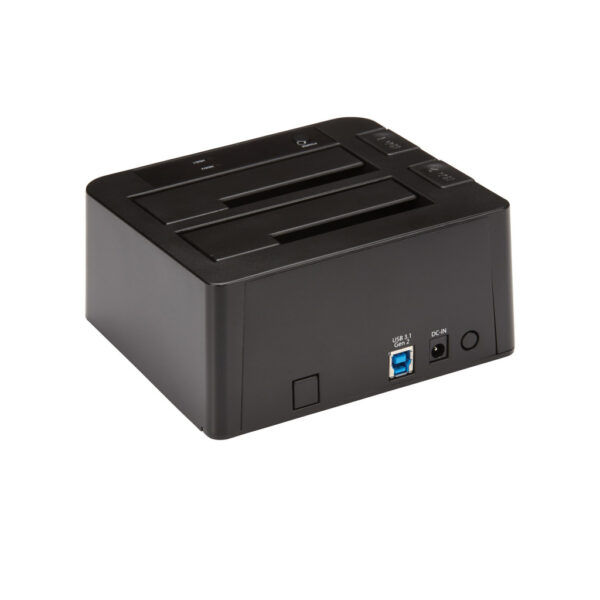 StarTech.com USB 3.1 (10bps) dubbel harddisk docking station voor 2,5 en/of 3,5" SATA SSD/HDD - Afbeelding 3